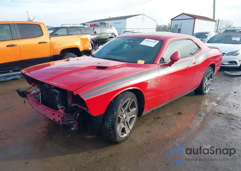 2012 Dodge Challenger R/T из США, поврежденный, VIN 2C3CDYBTXCH130850